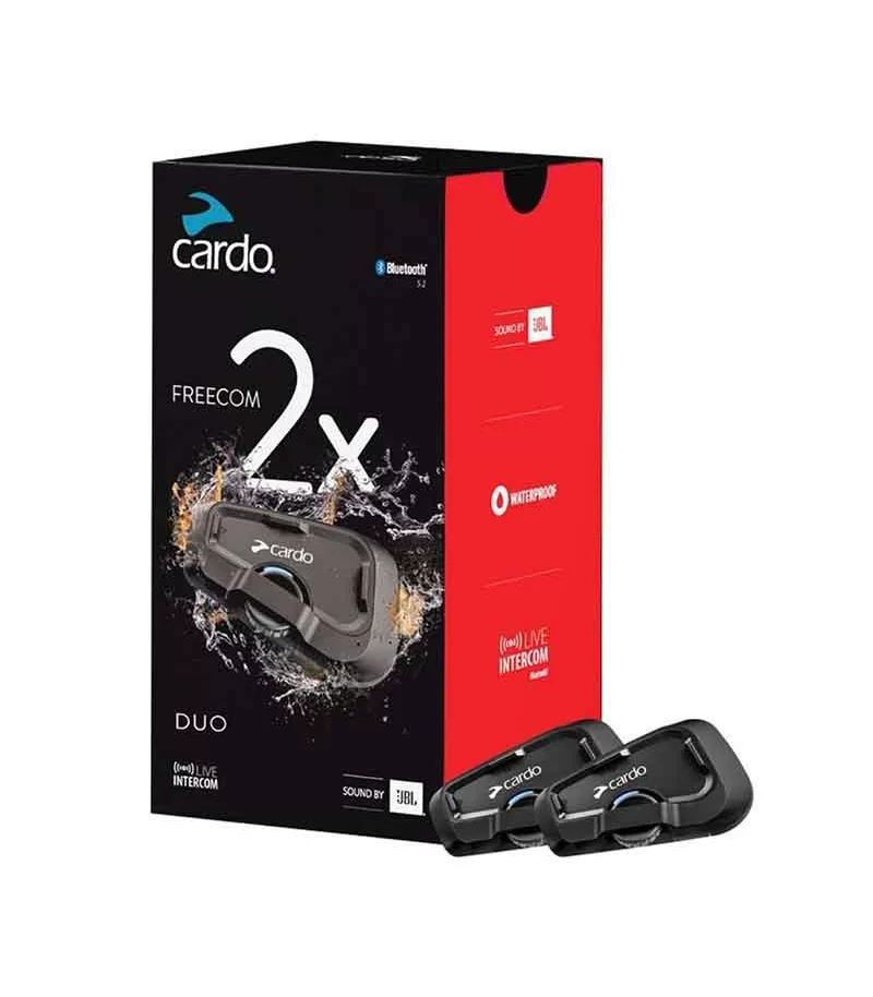 Intercomunicador moto Cardo Freecom 2x PACK2
