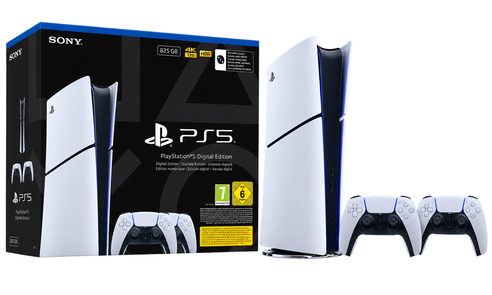 Sony Playstation 5 - Ps5 Slim Digital 825Gb